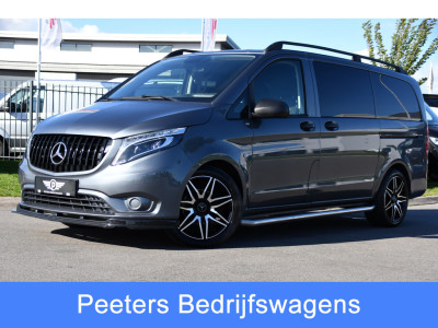 Mercedes-Benz Vito 114 CDI Lang DC AMG Edition Camera, Cruise, LED, 2 x Schuifdeur, Automaat, Trekhaak, NAVI, Uniek!