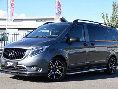 Mercedes-Benz Vito 114 CDI Lang DC AMG Edition Camera, Cruise, LED, 2 x Schuifdeur, Automaat, Trekhaak, NAVI, Uniek! foto 4