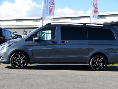 Mercedes-Benz Vito 114 CDI Lang DC AMG Edition Camera, Cruise, LED, 2 x Schuifdeur, Automaat, Trekhaak, NAVI, Uniek! foto 9