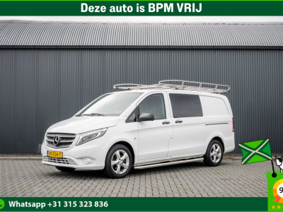 Mercedes-Benz Vito 116 CDI | 163 PK | DC 5-Zits | ILS | Automaat | Camera | Cruise | PDC | Airco | Schuifdeur L+R