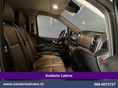 Mercedes-Benz Vito 116 CDI 164pk 9G-Tronic Automaat L3H1 Dubbele Cabine Euro6 Airco | 6-Zits | 2x zijdeur | Camera Cruisecontrol, LM Velgen, Stoelverwarming, Leder, 2500kg Trekhaak, Parkeersensoren foto 10