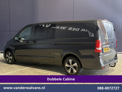 Mercedes-Benz Vito 116 CDI 164pk 9G-Tronic Automaat L3H1 Dubbele Cabine Euro6 Airco | 6-Zits | 2x zijdeur | Camera Cruisecontrol, LM Velgen, Stoelverwarming, Leder, 2500kg Trekhaak, Parkeersensoren foto 13