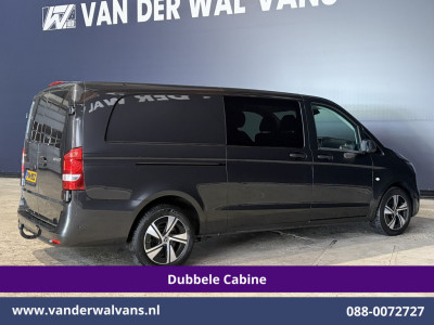 Mercedes-Benz Vito 116 CDI 164pk 9G-Tronic Automaat L3H1 Dubbele Cabine Euro6 Airco | 6-Zits | 2x zijdeur | Camera Cruisecontrol, LM Velgen, Stoelverwarming, Leder, 2500kg Trekhaak, Parkeersensoren foto 14