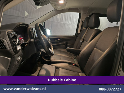 Mercedes-Benz Vito 116 CDI 164pk 9G-Tronic Automaat L3H1 Dubbele Cabine Euro6 Airco | 6-Zits | 2x zijdeur | Camera Cruisecontrol, LM Velgen, Stoelverwarming, Leder, 2500kg Trekhaak, Parkeersensoren foto 17