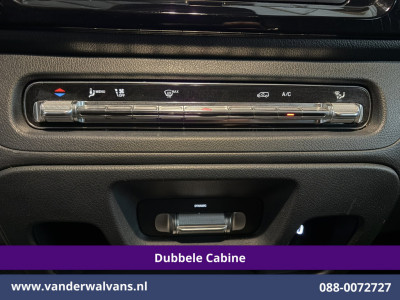 Mercedes-Benz Vito 116 CDI 164pk 9G-Tronic Automaat L3H1 Dubbele Cabine Euro6 Airco | 6-Zits | 2x zijdeur | Camera Cruisecontrol, LM Velgen, Stoelverwarming, Leder, 2500kg Trekhaak, Parkeersensoren foto 9