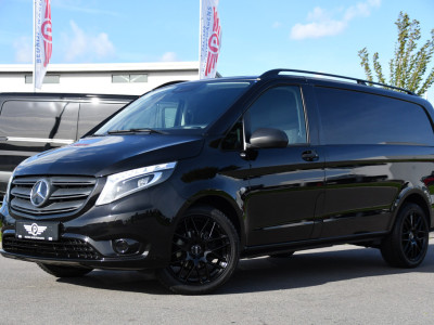Mercedes-Benz Vito 116 CDI L2 Black Edition Camera, Cruise, Carplay, Automaat, LED, Clima, Multimedia, 164pk, Sensoren, Uniek! foto 4