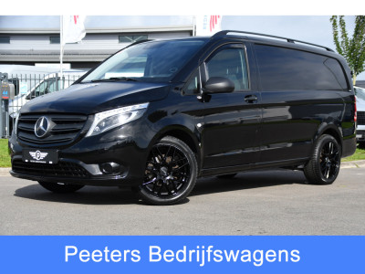 Mercedes-Benz Vito 116 CDI L2 Black Edition Camera, Cruise, Carplay, LED, 164pk, Stoelverwarming, Standkachel, Automaat, Multimedia, Uniek!