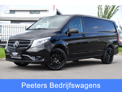 Mercedes-Benz Vito 116 CDI L2 Black Edition Camera, Cruise, Carplay, LED, 164pk, Stoelverwarming, Standkachel, Automaat, Multimedia, Uniek!