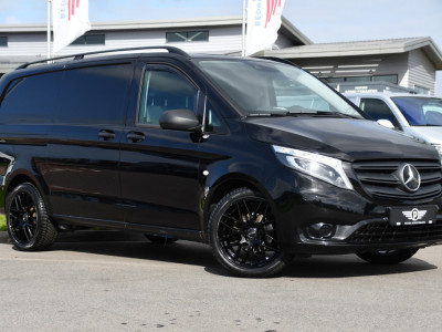 Mercedes-Benz Vito 116 CDI L2 Black Edition Camera, Cruise, Carplay, LED, 164pk, Stoelverwarming, Standkachel, Automaat, Multimedia, Uniek! foto 5