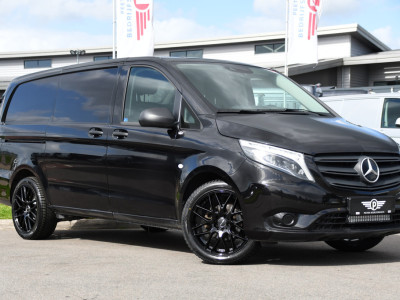 Mercedes-Benz Vito 116 CDI L2 Black Edition Camera, Cruise, Carplay, LED, 164pk, Stoelverwarming, Standkachel, Automaat, Multimedia, Uniek! foto 5