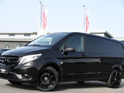 Mercedes-Benz Vito 116 CDI L2 Black Edition Camera, Cruise, LED, 164pk, Trekhaak, Leder, Multimedia, Automaat, Sensoren, Uniek! 4