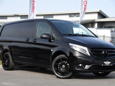 Mercedes-Benz Vito 116 CDI L2 Black Edition Camera, Cruise, LED, 164pk, Trekhaak, Leder, Multimedia, Automaat, Sensoren, Uniek! 5