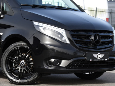 Mercedes-Benz Vito 116 CDI L2 Black Edition Camera, Cruise, LED, 164pk, Trekhaak, Leder, Multimedia, Automaat, Sensoren, Uniek! 8