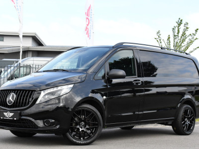 Mercedes-Benz Vito 116 CDI L2 Black Edition Cruise, Camera, Carplay, 164pk, Automaat, Sensoren, Trekhaak, Multimedia, LED, Stoelverwarming, Uniek! foto 4
