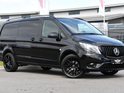 Mercedes-Benz Vito 116 CDI L2 Black Edition Cruise, Camera, Carplay, 164pk, Automaat, Sensoren, Trekhaak, Multimedia, LED, Stoelverwarming, Uniek! foto 5