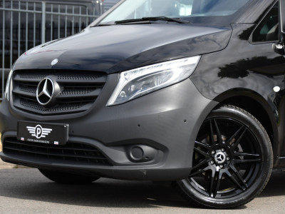 Mercedes-Benz Vito 116 CDI L2 Black Edition Cruise, Carplay, LED, 164pk, Sensoren, Multimedia, Automaat, NAVI, Uniek! 7