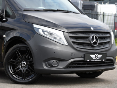 Mercedes-Benz Vito 116 CDI L2 Black Edition Cruise, Carplay, LED, 164pk, Sensoren, Multimedia, Automaat, NAVI, Uniek! 8