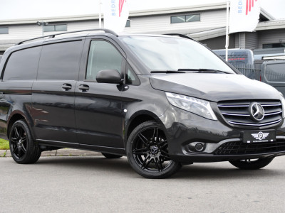 Mercedes-Benz Vito 116 CDI L2 PB Edition Camera, Cruise, Carplay, LED, 164pk, Automaat, Leder, Multimedia, Sensoren, Clima, Trekhaak, Uniek! foto 5