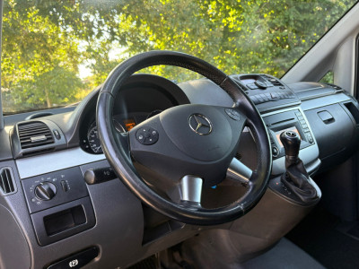 Mercedes-Benz Vito 116 CDI|NAP|DUBBELCABINE|4X4|AUTOMAAT|airco|cruise|parkeersensoren|trekhaak|lichtmetalen velgen foto 13