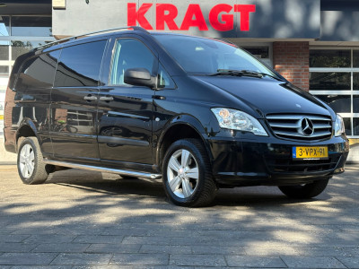 Mercedes-Benz Vito 116 CDI|NAP|DUBBELCABINE|4X4|AUTOMAAT|airco|cruise|parkeersensoren|trekhaak|lichtmetalen velgen foto 2
