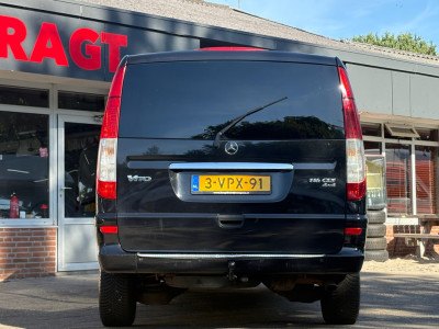 Mercedes-Benz Vito 116 CDI|NAP|DUBBELCABINE|4X4|AUTOMAAT|airco|cruise|parkeersensoren|trekhaak|lichtmetalen velgen foto 7