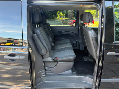 Mercedes-Benz Vito 116 CDI|NAP|DUBBELCABINE|4X4|AUTOMAAT|airco|cruise|parkeersensoren|trekhaak|lichtmetalen velgen foto 9