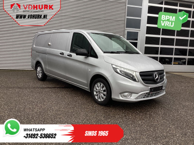 Mercedes-Benz Vito 116 CDI XL L3 Aut. LED/ Standkachel/ Stoelverw./ 2.5T trekverm./ Carplay/ Camera/ LMV/ Cruise/ Trekhaak/ Airco