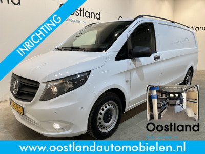 Mercedes-Benz Vito 116 CDI XL Servicebus / Sortimo Inrichting / Euro 6 / Airco / CarPlay / Camera / Cruise Control / Navigatie / Klep / 3-Zits /