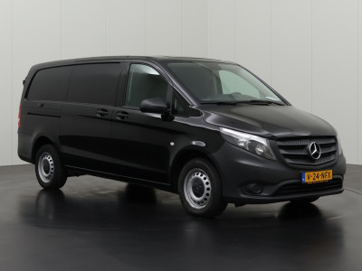 Mercedes-Benz Vito 116Cdi Lang Achterdeuren | Navigatie | Camera | 3-Persoons | Airco | Cruise | Betimmering