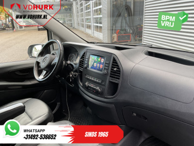 Mercedes-Benz Vito 119 CDI Aut. L3 LED/ Standkachel/ Stoelverw./ Carplay/ Navi/ Camera/ Airco/ 16LMV/ Cruise/ PDC/ Trekhaak foto 5