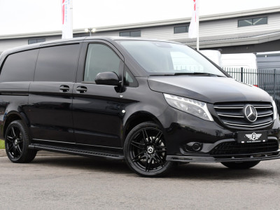 Mercedes-Benz Vito 119 CDI L2 Black Edition Camera, Cruise, Carplay, LED, Automaat, 190pk, Trekhaak, Multimedia, Sensoren, Uniek! foto 5