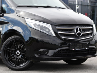 Mercedes-Benz Vito 119 CDI L2 Black Edition Camera, Cruise, LED, 190pk, Automaat, Leder, Trekhaak, Multimedia, Stoelverwarming, Uniek! 8