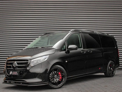 Mercedes-Benz Vito 119 CDI L3 SPORT DUBBEL CABINE / DC / BPM VRIJ / FULL BLACK / 2X SCHUIFDEUREN / AMG / VERLAAGD / APPLE CARPLAY