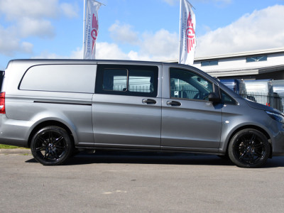 Mercedes-Benz Vito 190pk CDI L3 DC PB Edition Camera, Cruise, Carplay, LED, 2 x Schuifdeur, Automaat, Multimedia, Leder, Uniek! foto 10