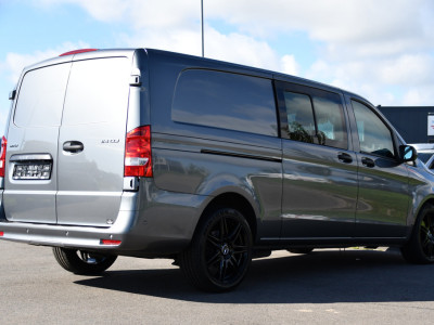 Mercedes-Benz Vito 190pk CDI L3 DC PB Edition Camera, Cruise, Carplay, LED, 2 x Schuifdeur, Automaat, Multimedia, Leder, Uniek! foto 6