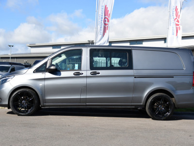 Mercedes-Benz Vito 190pk CDI L3 DC PB Edition Camera, Cruise, Carplay, LED, 2 x Schuifdeur, Automaat, Multimedia, Leder, Uniek! foto 9