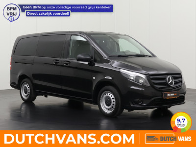 Mercedes-Benz Vito 9G-Tronic Automaat Lang Dubbele Cabine | 2xSchuifdeur | Navigatie | Camera | Airco | Cruise |