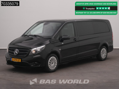 Mercedes-Benz Vito 114 Incl.BPM/Ex.BTW Personenvervoer Automaat 9-Persoons L2H1 Navi Airco Cruise Euro6 APK 05-2026 TV VIP Taxi Passenger Transport Airco Cruise control