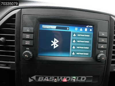 Mercedes-Benz Vito 114 Incl.BPM/Ex.BTW Personenvervoer Automaat 9-Persoons L2H1 Navi Airco Cruise Euro6 APK 05-2026 TV VIP Taxi Passenger Transport Airco Cruise control foto 16