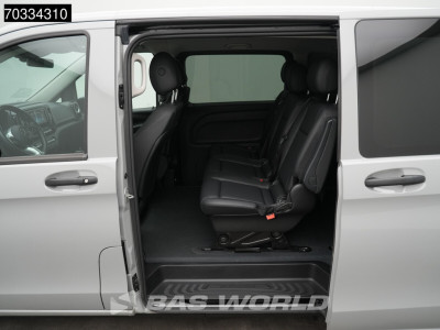 Mercedes-Benz Vito 124 Automaat Dubbel Cabine 2x Schuifdeur L2H1 Navi Trekhaak Airco Cruise Camera Parkeersensoren v+a Euro6 L2 DC Doka Mixto Airco Dubbel cabine Trekhaak Cruise control foto 10