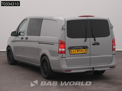 Mercedes-Benz Vito 124 Automaat Dubbel Cabine 2x Schuifdeur L2H1 Navi Trekhaak Airco Cruise Camera Parkeersensoren v+a Euro6 L2 DC Doka Mixto Airco Dubbel cabine Trekhaak Cruise control foto 6
