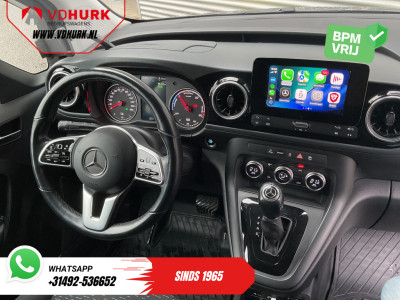 Mercedes-Benz eCitan 112 Pro L2 51 kWh 280 km WLTP LED/ Snellader/ 2x Schuifdeur/ Carplay/ Navi/ Climate/ Camera/ Cruise/ PDC/ Trekhaak foto 11