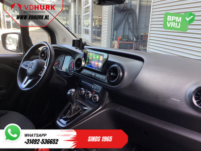 Mercedes-Benz eCitan 112 Pro L2 51 kWh 280 km WLTP LED/ Snellader/ 3Pers./ Stuurverw./ Voorruitverw./  Carplay/ Navi/ Camera/ Climate/ Cruise/ Trekhaak foto 11