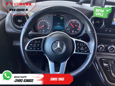 Mercedes-Benz eCitan 112 Pro L2 51 kWh 280 km WLTP LED/ Snellader/ 3Pers./ Stuurverw./ Voorruitverw./  Carplay/ Navi/ Camera/ Climate/ Cruise/ Trekhaak foto 13