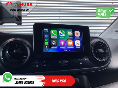 Mercedes-Benz eCitan 112 Pro L2 51 kWh 280 km WLTP LED/ Snellader/ 3Pers./ Stuurverw./ Voorruitverw./  Carplay/ Navi/ Camera/ Climate/ Cruise/ Trekhaak foto 14