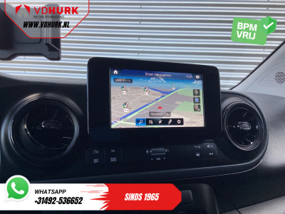 Mercedes-Benz eCitan 112 Pro L2 51 kWh 280 km WLTP LED/ Snellader/ 3Pers./ Stuurverw./ Voorruitverw./  Carplay/ Navi/ Camera/ Climate/ Cruise/ Trekhaak foto 16