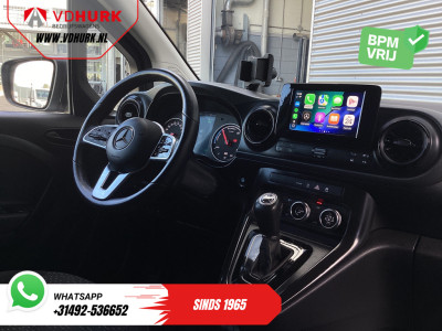 Mercedes-Benz eCitan 112 Pro L2 51 kWh 280 km WLTP LED/ Snellader/ 3Pers./ Stuurverw./ Voorruitverw./  Carplay/ Navi/ Camera/ Climate/ Cruise/ Trekhaak foto 3