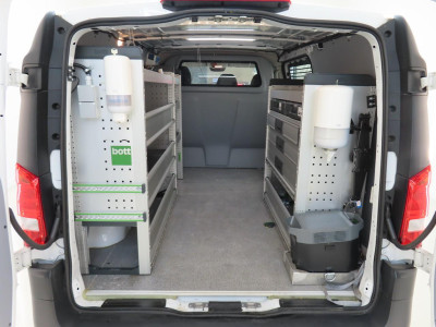 Mercedes-Benz eVito Lang 66 kWh Bott Vario Inrichting foto 3