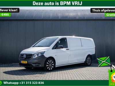 Mercedes-Benz eVito Tourer | 90KWH | WLPT 367KM | Volledig Elektrisch | SOH 97.5% | Camera | Navi | Stoelverw. | Airco | 3-Zits