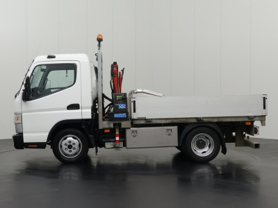 Mitsubishi Canter 3C13 3.0 DI Automaat Kipper | Kraan | 3-Zits | 3500Kg Trekhaak foto 12
